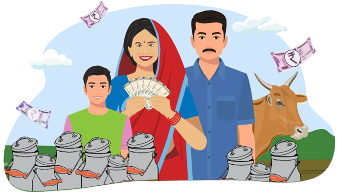 She starts a savings scheme for herself and her family