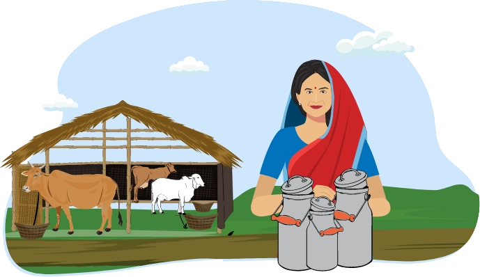 Silochana Devi is in the dairy business in Hisar, Haryana